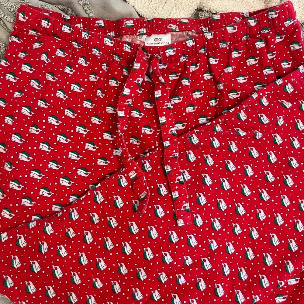 Vineyard Vines Christmas Pajama Pants XS - Picture 1 of 3